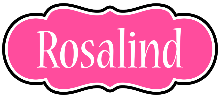 Rosalind invitation logo