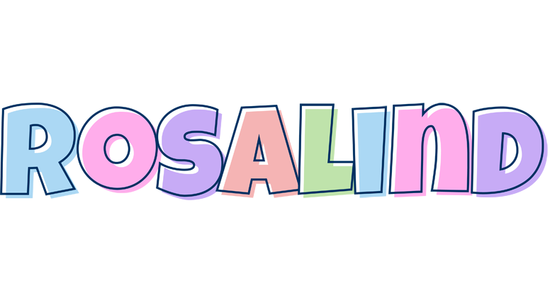 Rosalind pastel logo
