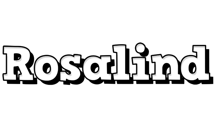 Rosalind snowing logo