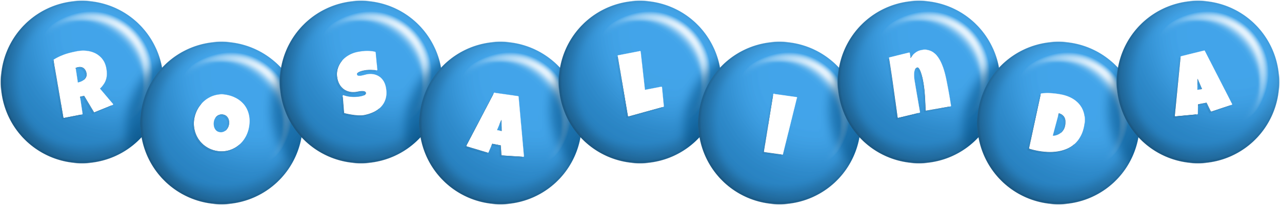 Rosalinda candy-blue logo