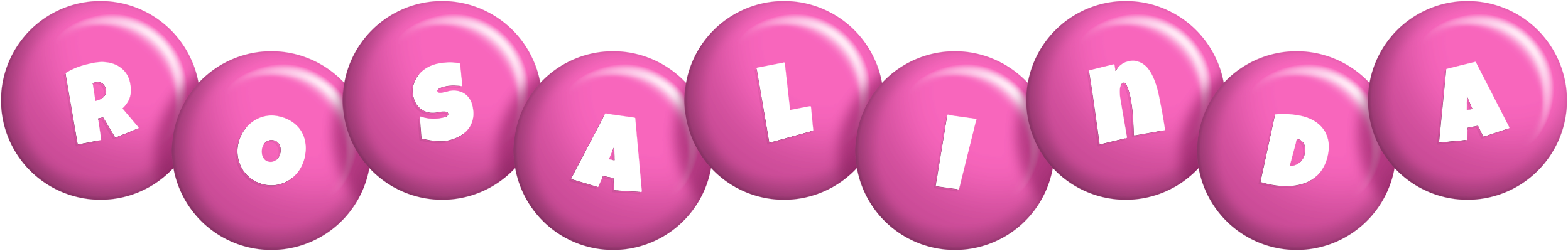 Rosalinda candy-pink logo