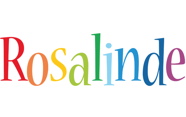Rosalinde birthday logo