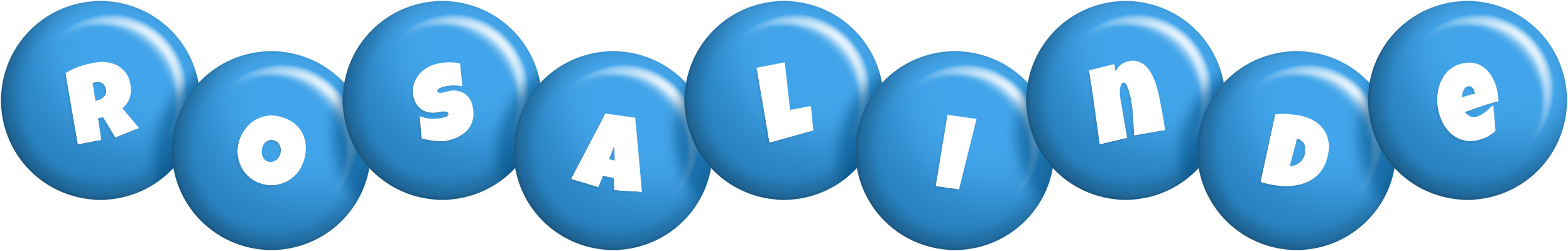 Rosalinde candy-blue logo