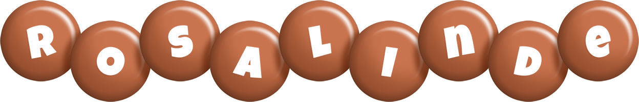 Rosalinde candy-brown logo