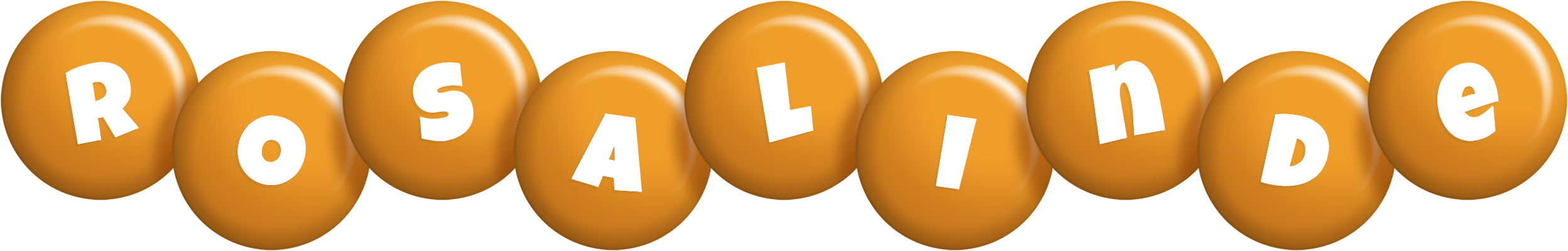 Rosalinde candy-orange logo