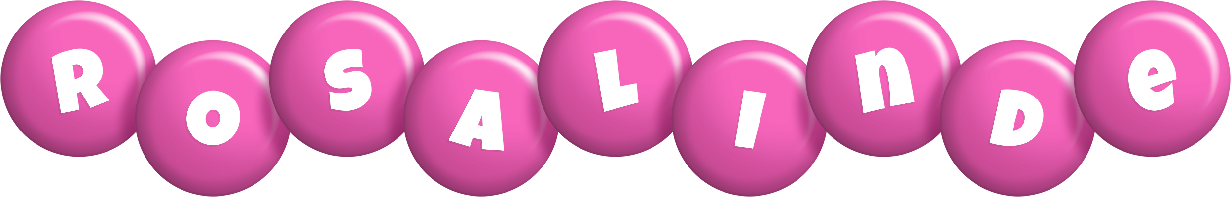 Rosalinde candy-pink logo