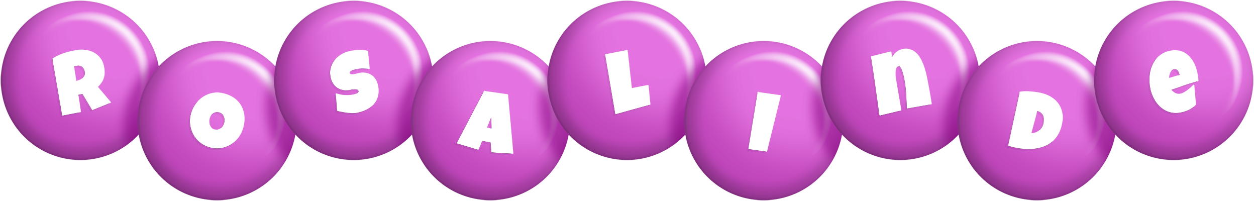 Rosalinde candy-purple logo