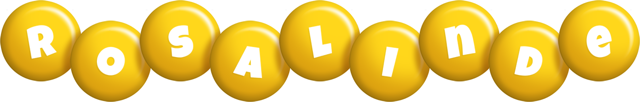 Rosalinde candy-yellow logo