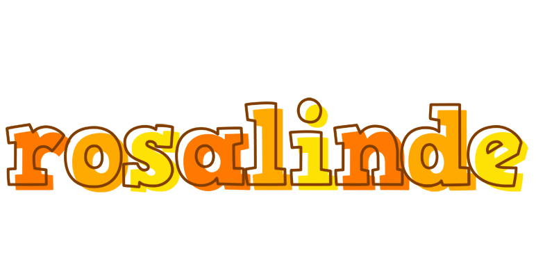 Rosalinde desert logo