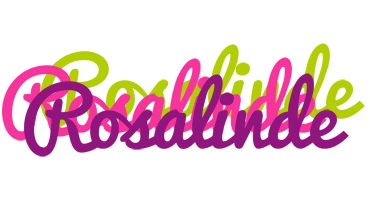 Rosalinde flowers logo