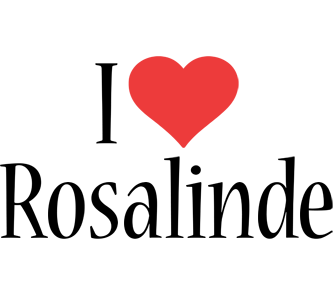 Rosalinde i-love logo