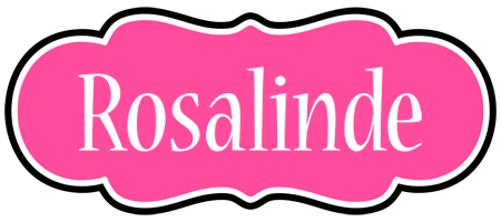 Rosalinde invitation logo
