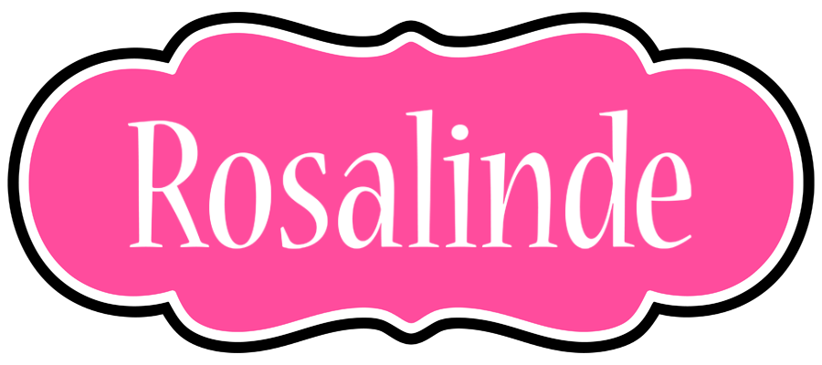 Rosalinde invitation logo