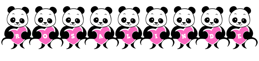 Rosalinde love-panda logo