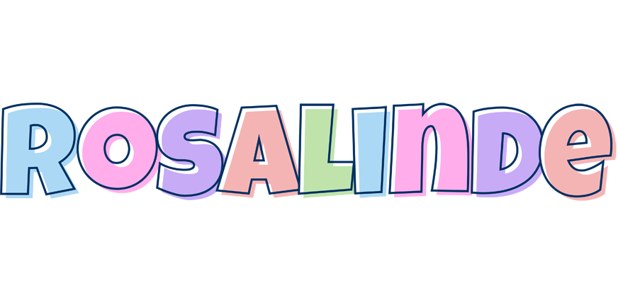 Rosalinde pastel logo