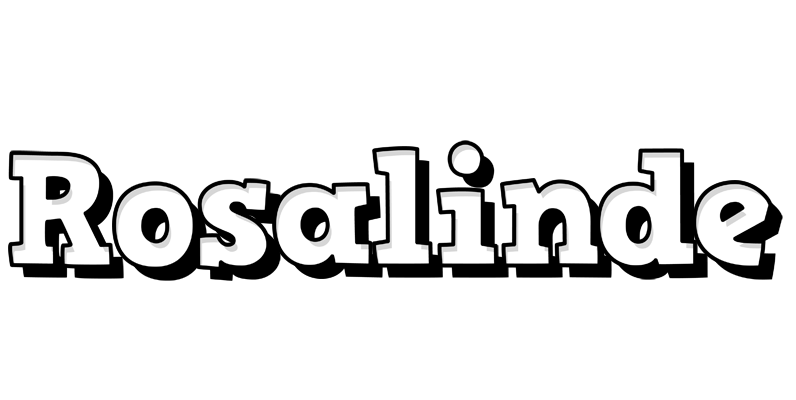 Rosalinde snowing logo