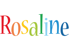 Rosaline birthday logo