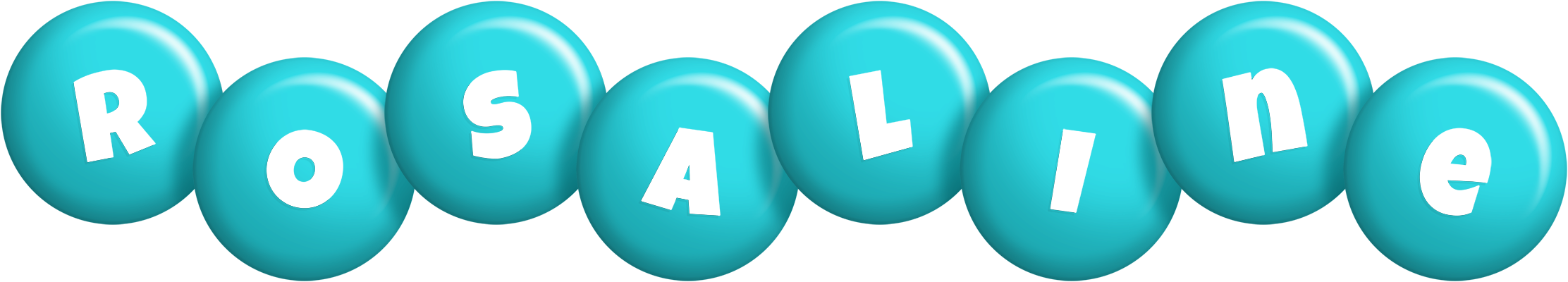 Rosaline candy-azur logo