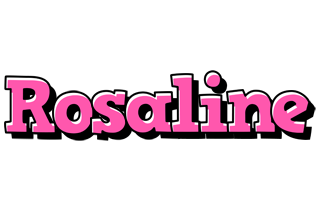 Rosaline girlish logo