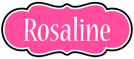 Rosaline invitation logo