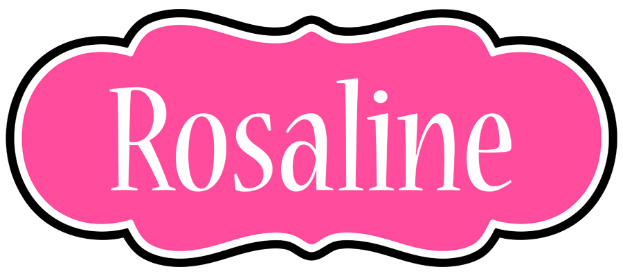 Rosaline invitation logo