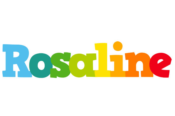 Rosaline rainbows logo