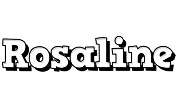 Rosaline snowing logo