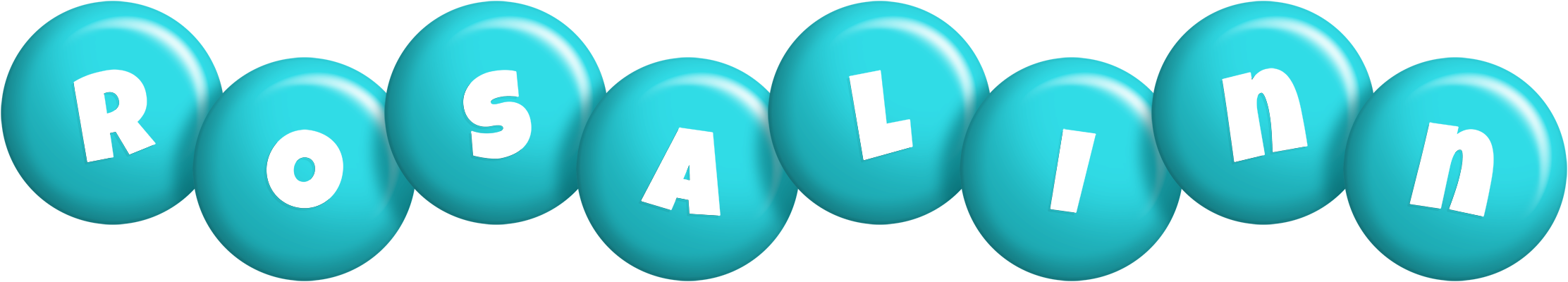 Rosalinn candy-azur logo