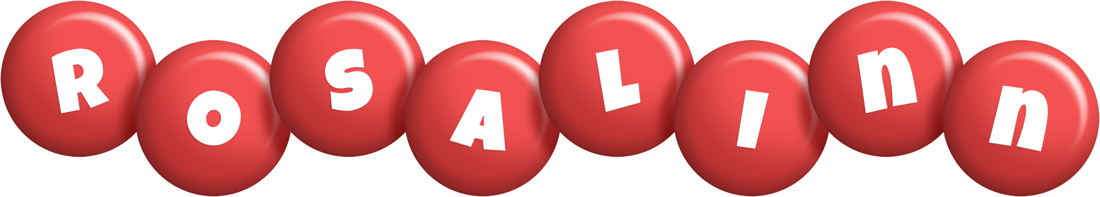 Rosalinn candy-red logo