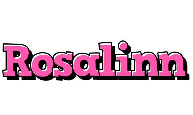 Rosalinn girlish logo