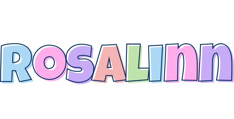 Rosalinn pastel logo