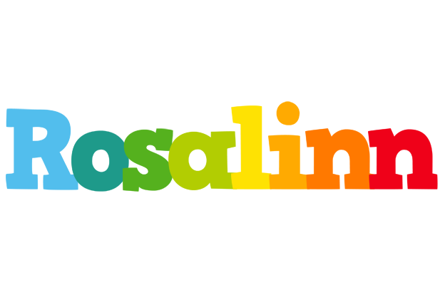 Rosalinn rainbows logo