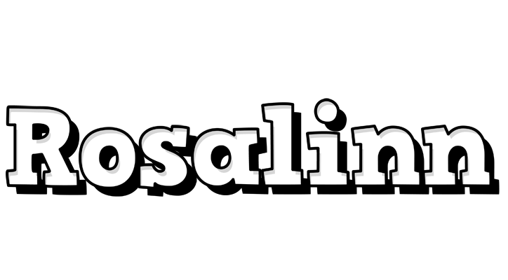 Rosalinn snowing logo