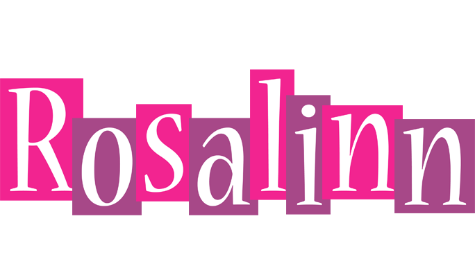 Rosalinn whine logo