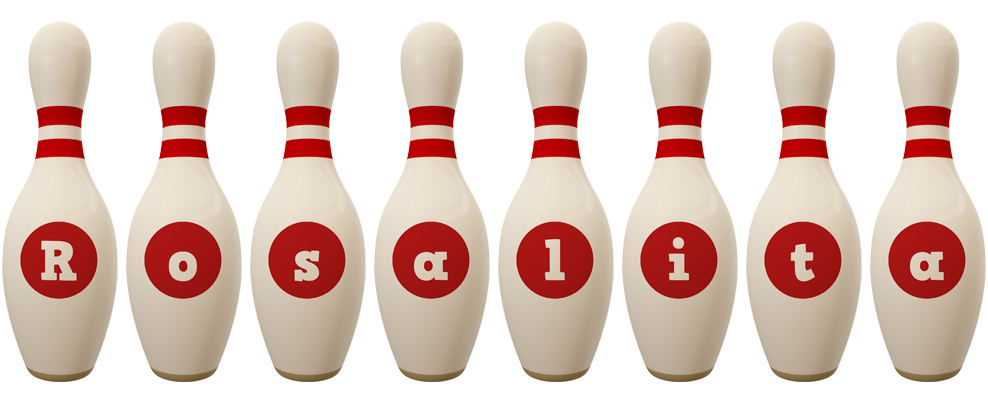 Rosalita bowling-pin logo