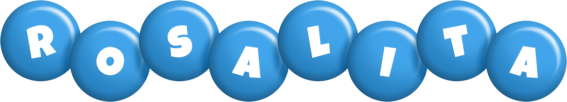 Rosalita candy-blue logo