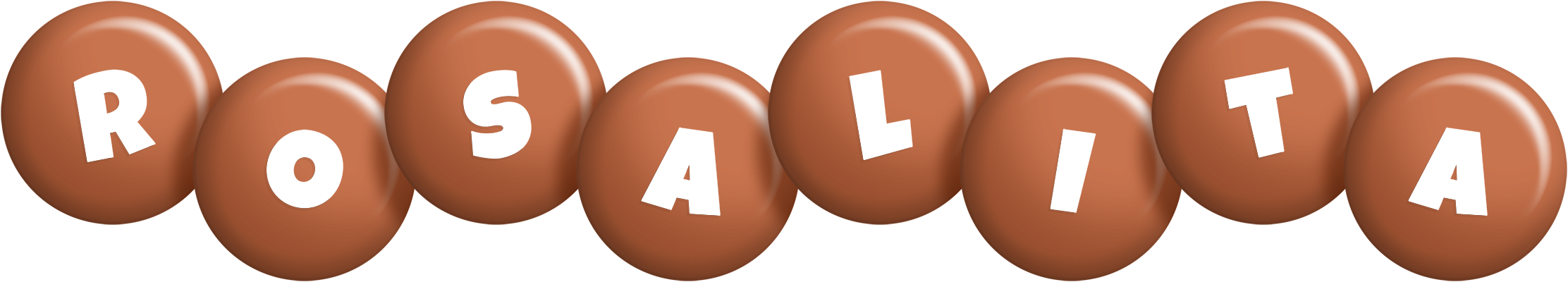 Rosalita candy-brown logo