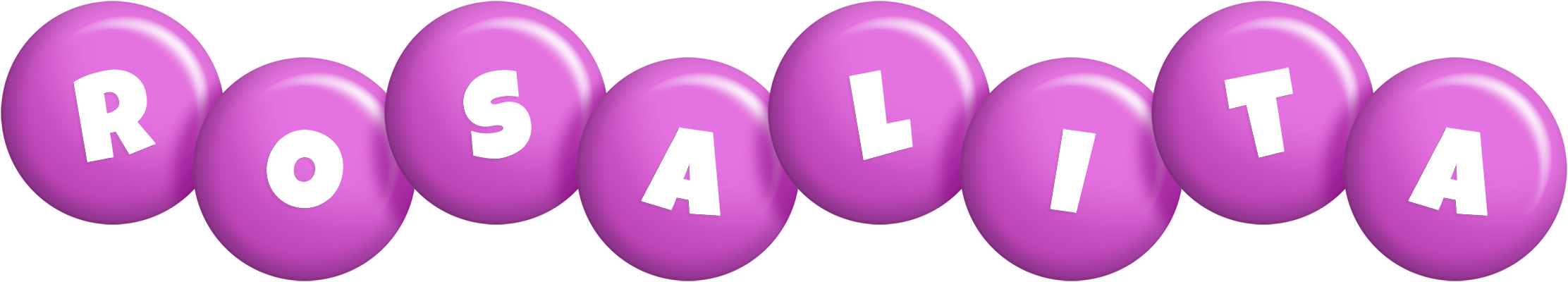 Rosalita candy-purple logo