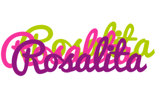 Rosalita flowers logo