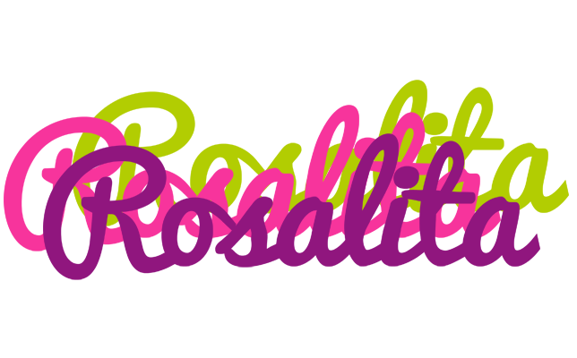 Rosalita flowers logo