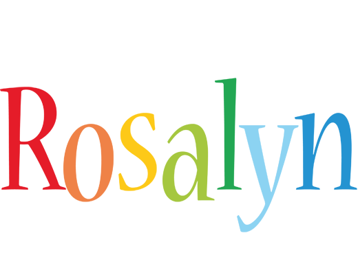Rosalyn birthday logo