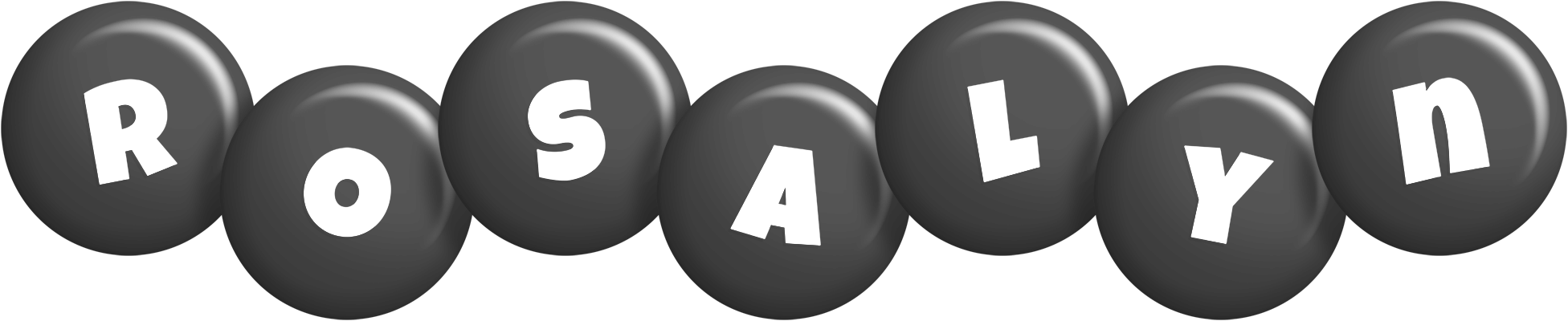 Rosalyn candy-black logo