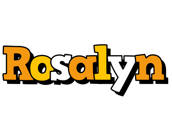 Rosalyn cartoon logo