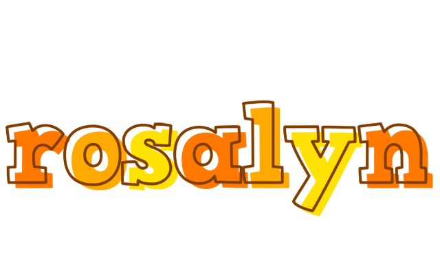 Rosalyn desert logo