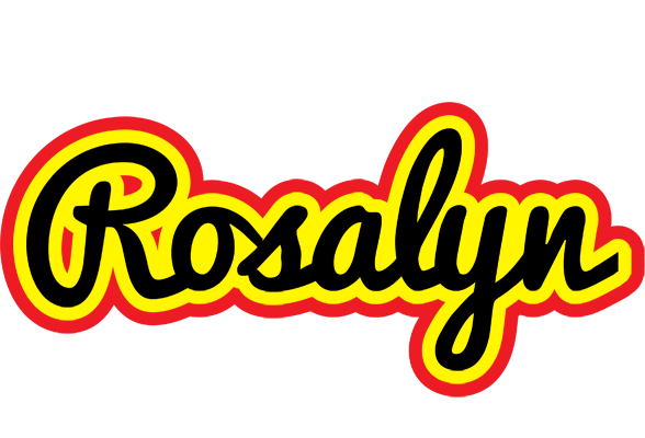 Rosalyn flaming logo
