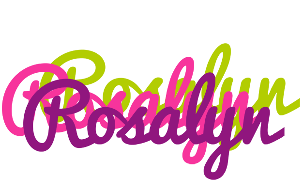 Rosalyn flowers logo