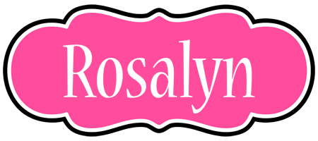 Rosalyn invitation logo