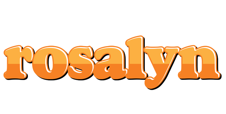 Rosalyn orange logo