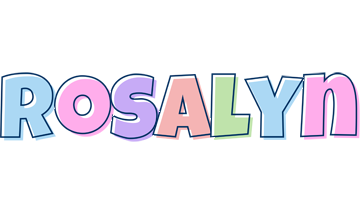 Rosalyn pastel logo