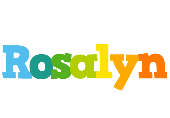 Rosalyn rainbows logo